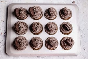 Vegane Oreo Cupcakes