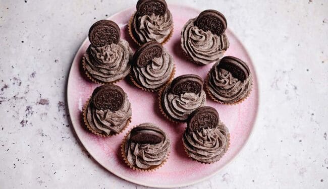 Vegan Oreo Cupcakes