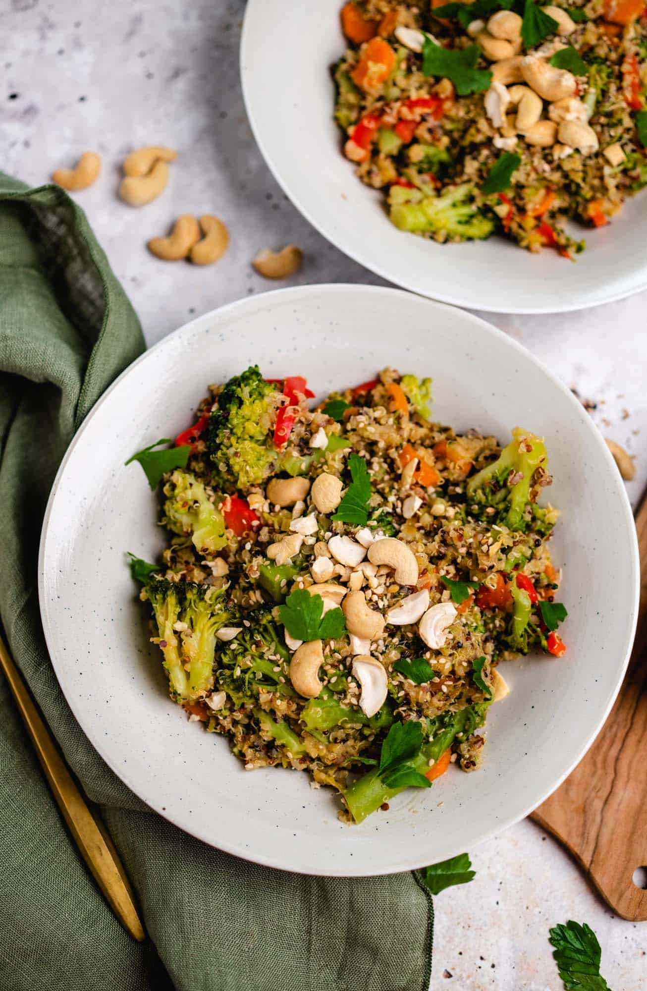 Vegan quinoa pan (20 minutes) — VEGANE VIBES