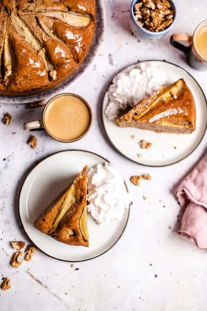 Vegan pear pie