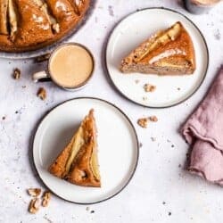 Vegan pear pie