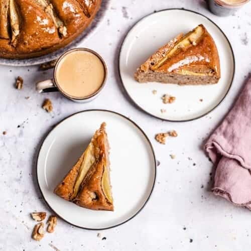 Vegan pear pie