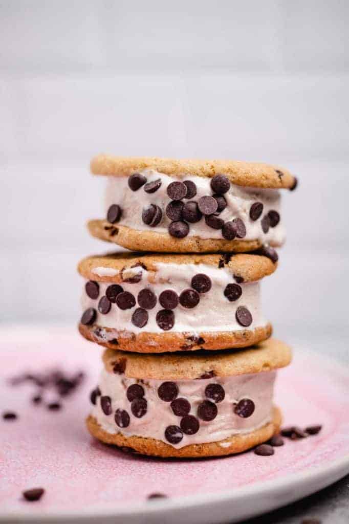 Cookie Ice Cream Sandwiches