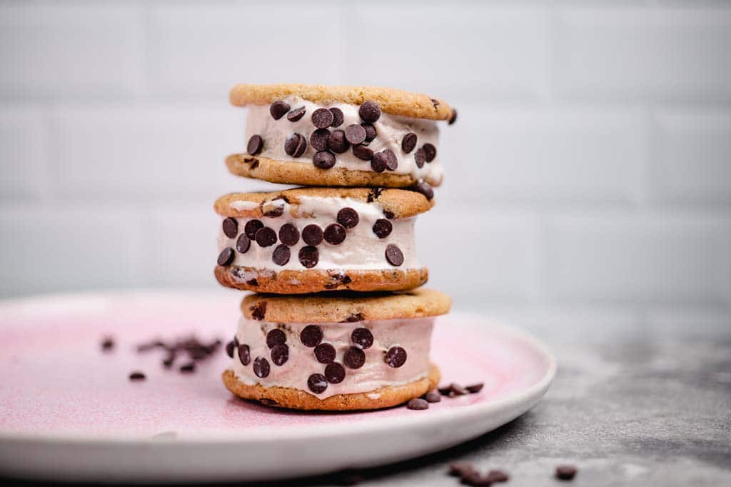 Cookie Ice Cream Sandwiches