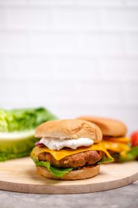 Jackfruit Burger (grillfreundlich)