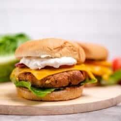 Jackfruit Burger (grill friendly)