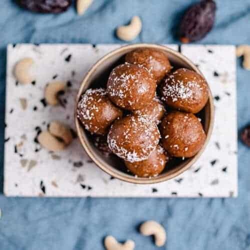 Salted Caramel Bliss Balls