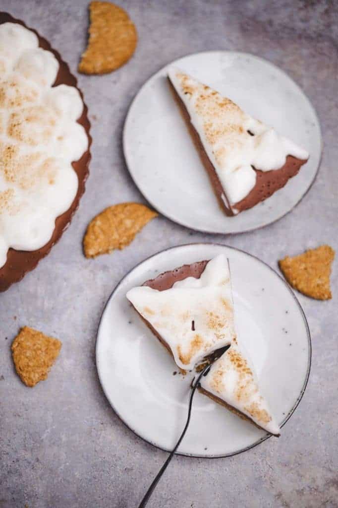 Vegan S'mores Tart