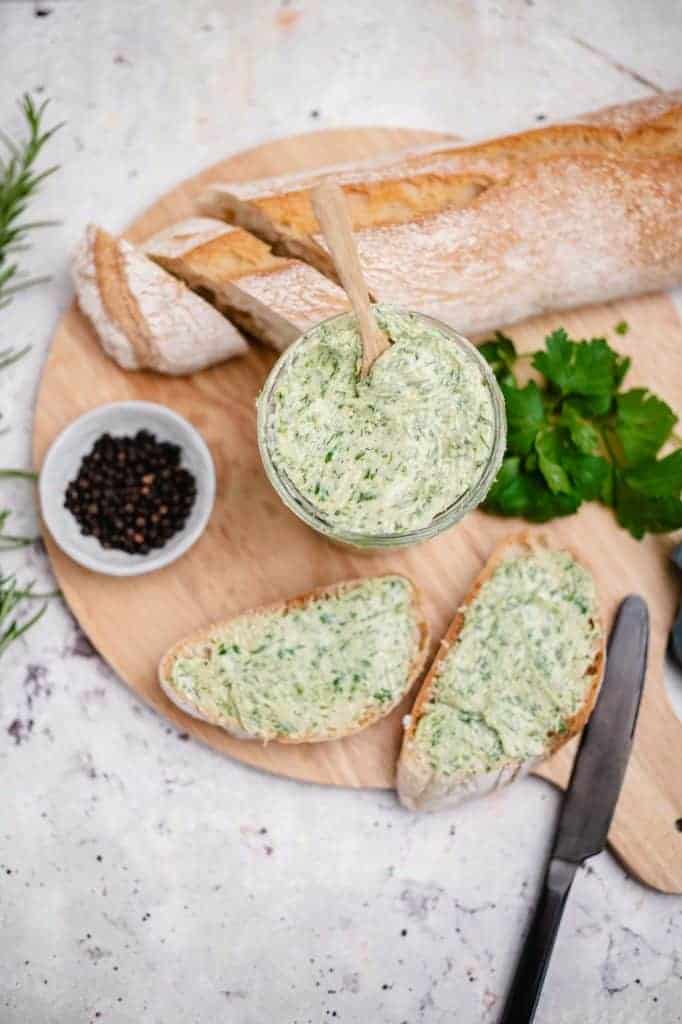 Make your own herb butter (v&gf)