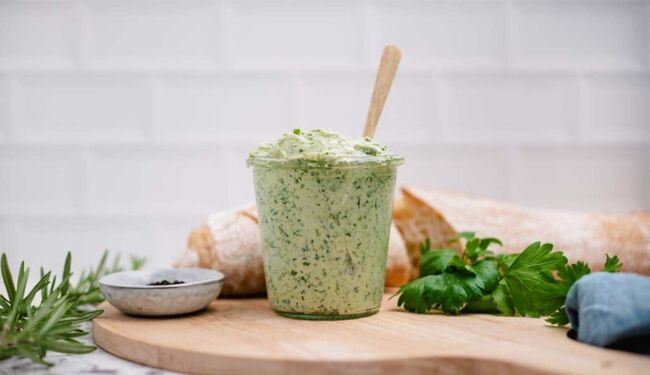 Make your own herb butter (v&gf)