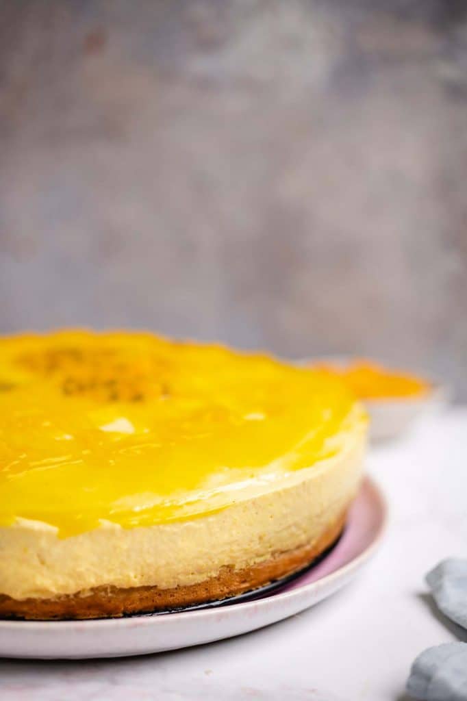 Mango cream pie vegan