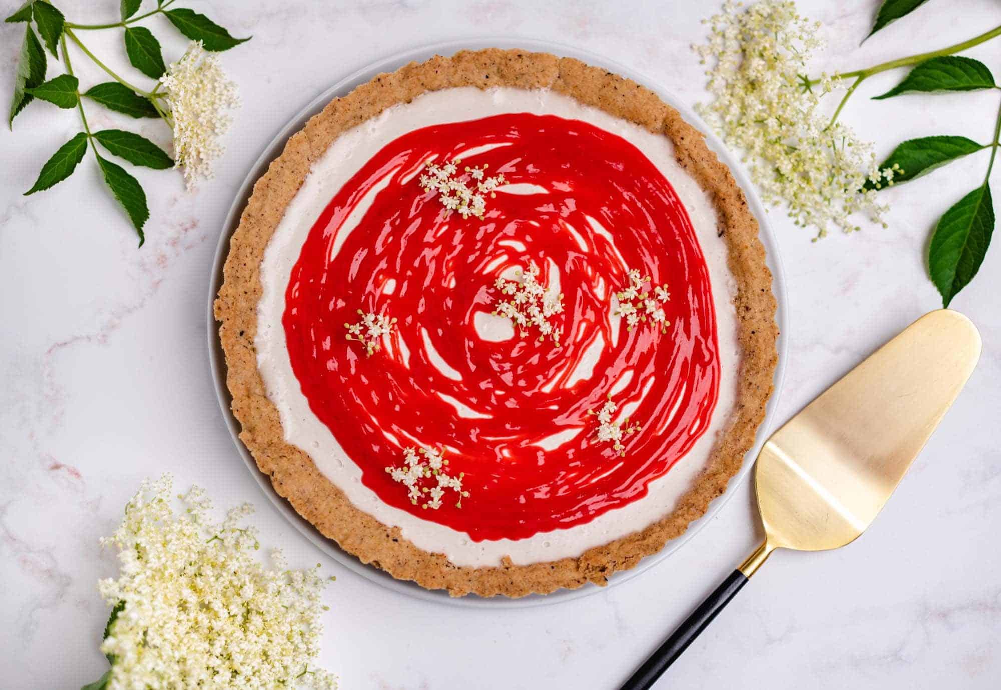 Panna Cotta Tart