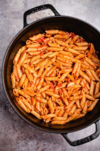 Pasta Arrabiata (30 Minuten) vegan Rezept