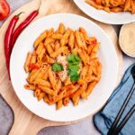 Pasta Arrabiata (30 minutes) vegan recipe