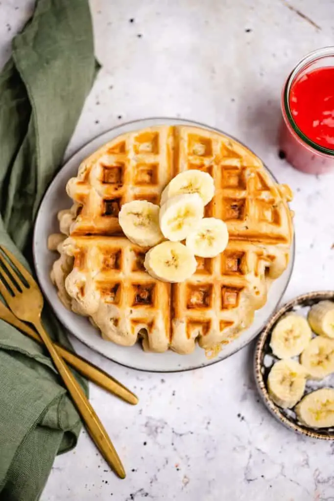 vegan waffles (25 minutes)