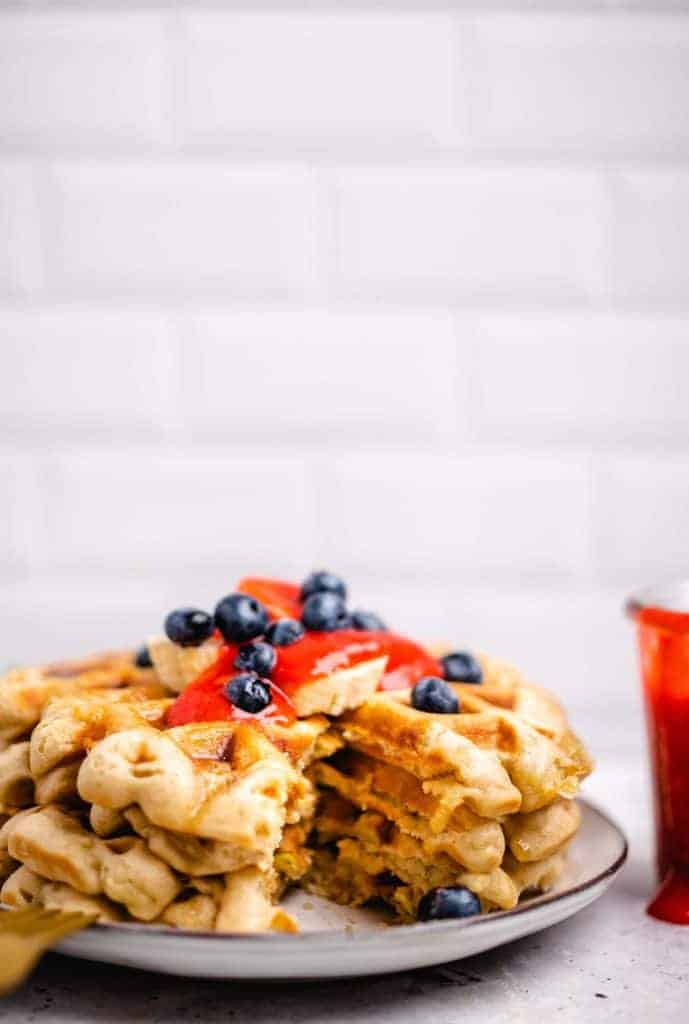 vegan waffles (25 minutes)