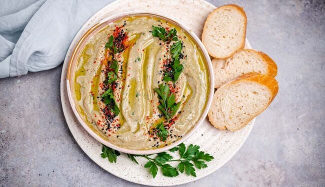 Baba Ghanoush (how-to) recipe vegan