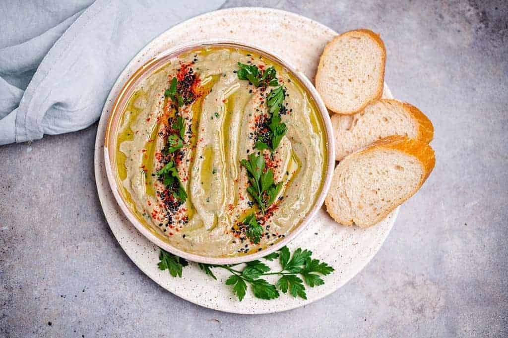 Baba Ghanoush (how-to) recipe vegan