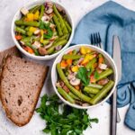 Mediterranean beans salad