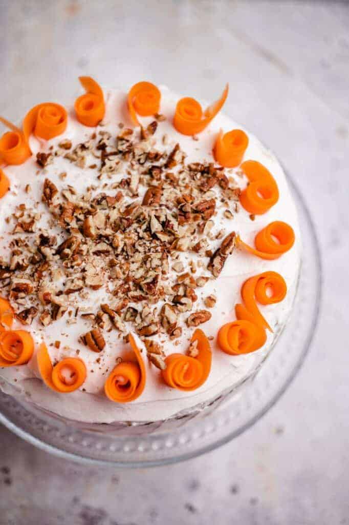 Carrot Cake Torte (gluten free)