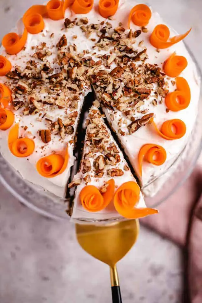 Carrot Cake Torte (gluten free)