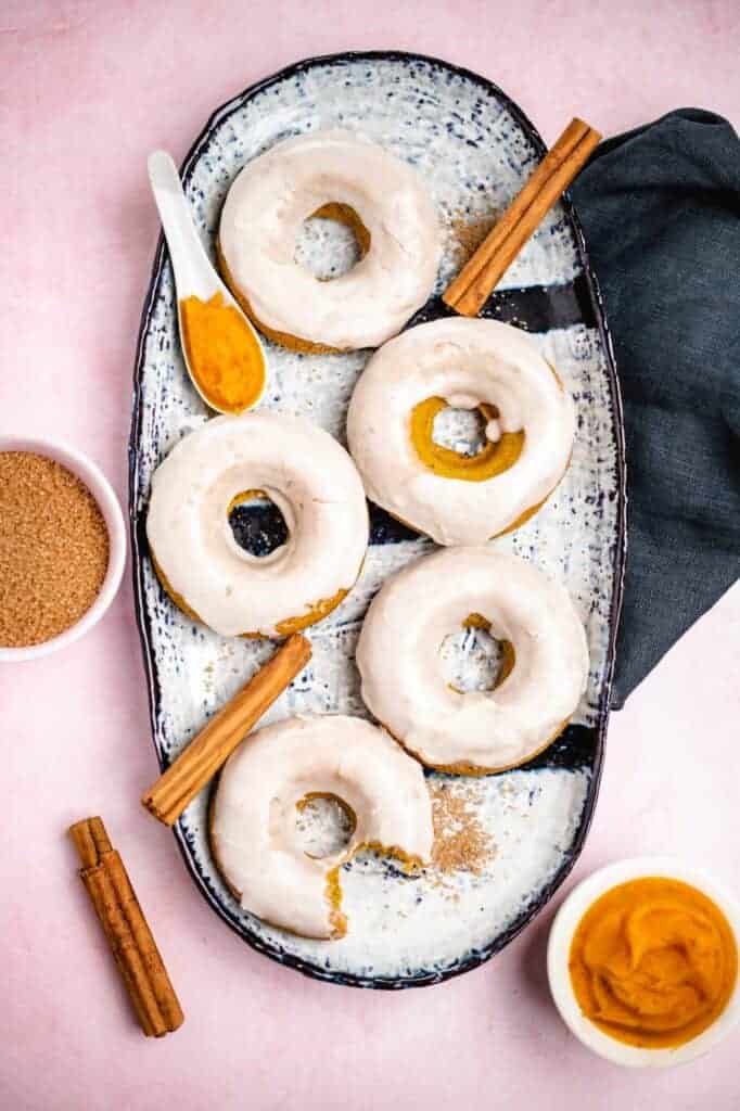 Pumpkin donuts (30 minutes) vegan