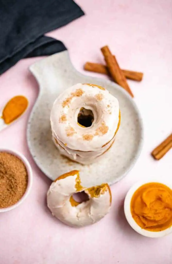 Pumpkin donuts (30 minutes) vegan