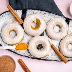 Pumpkin donuts (30 minutes) vegan