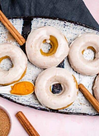 Pumpkin donuts (30 minutes) vegan
