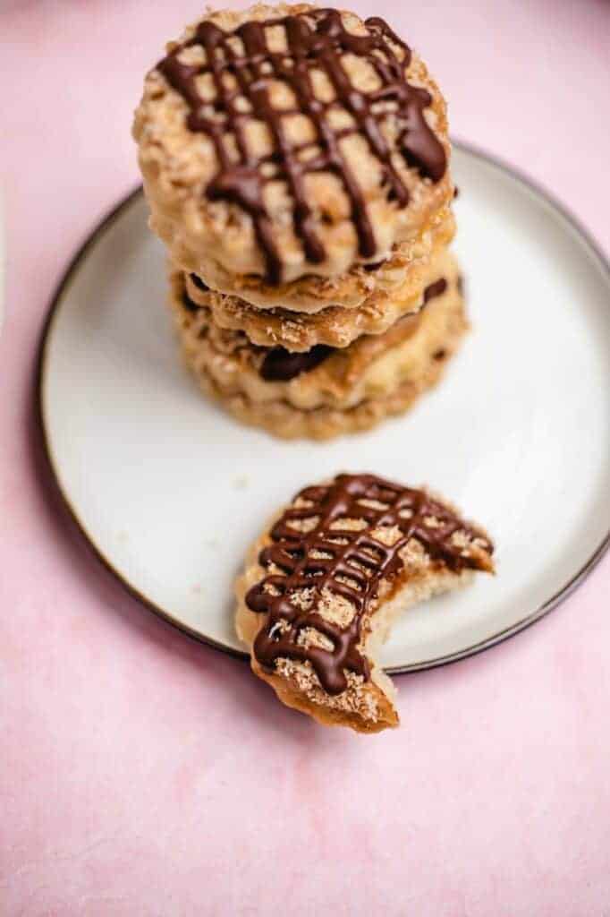 Samoa cookies (30 minutes) vegan recipe