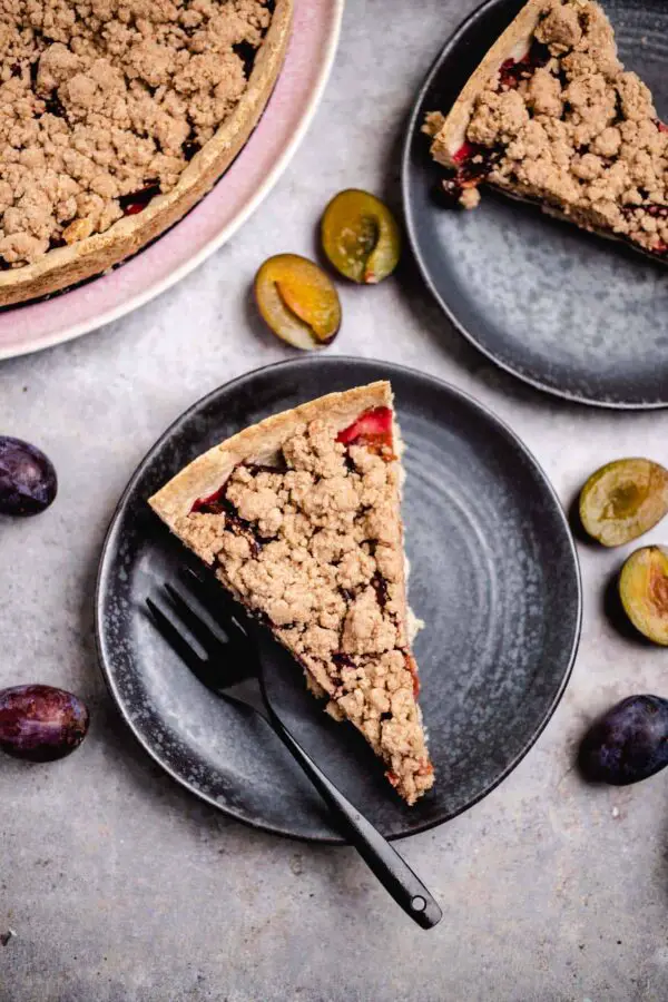 Plum cake (gluten free) vegan — VEGANE VIBES