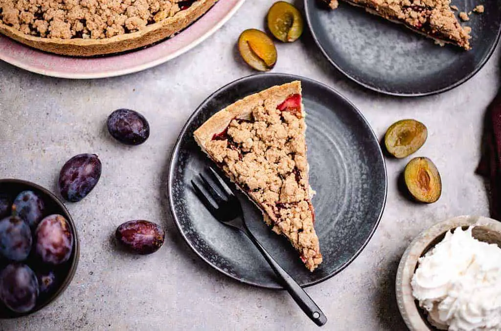 Plum cake (gluten free) vegan — VEGANE VIBES