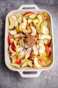 Apple Crisp (vegan & glutenfrei) Rezept