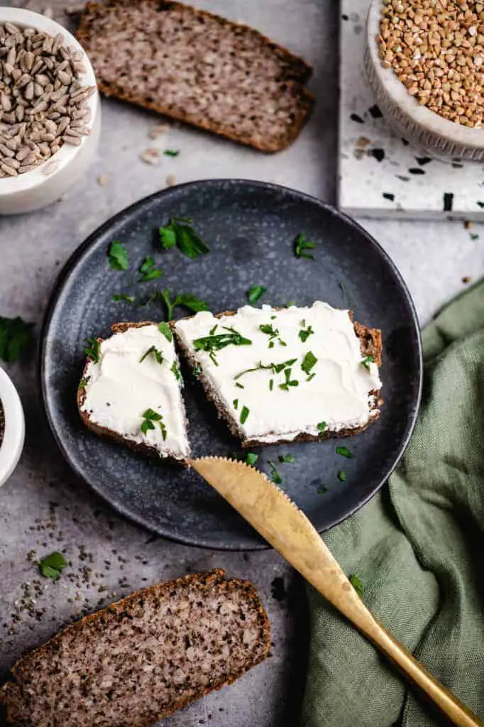 Buckwheat Chia Bread (v&amp;gf)