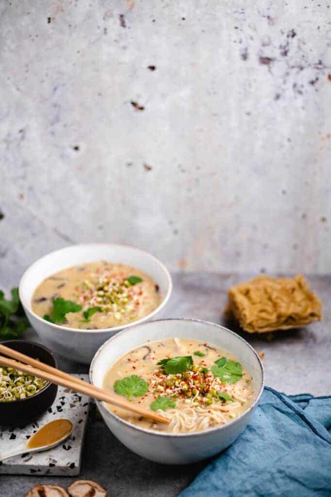 Peanut Butter Satay Ramen (vegan)