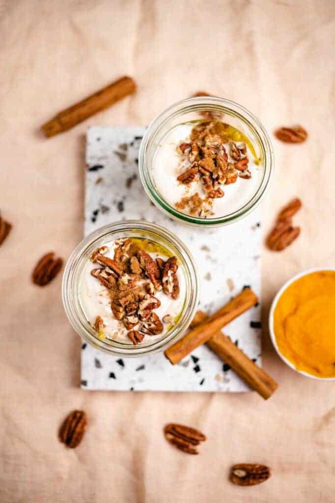 Pumpkin Pie Overnight Oats