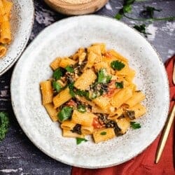 Bolognese with kale and tofu (vegan) recipe