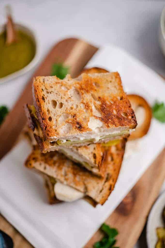 vegan Grilled Bombay Sandwich