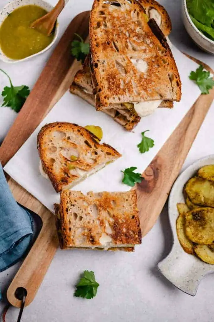 vegan Grilled Bombay Sandwich