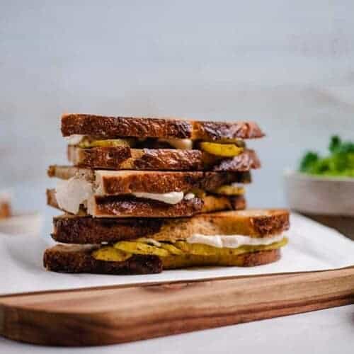 vegan Grilled Bombay Sandwich