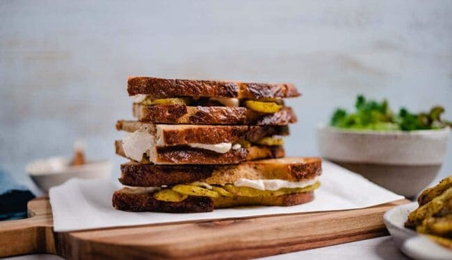 vegan Grilled Bombay Sandwich