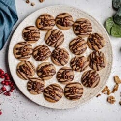 The vegan walnut cookies recipe