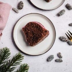 Vegan red wine cake