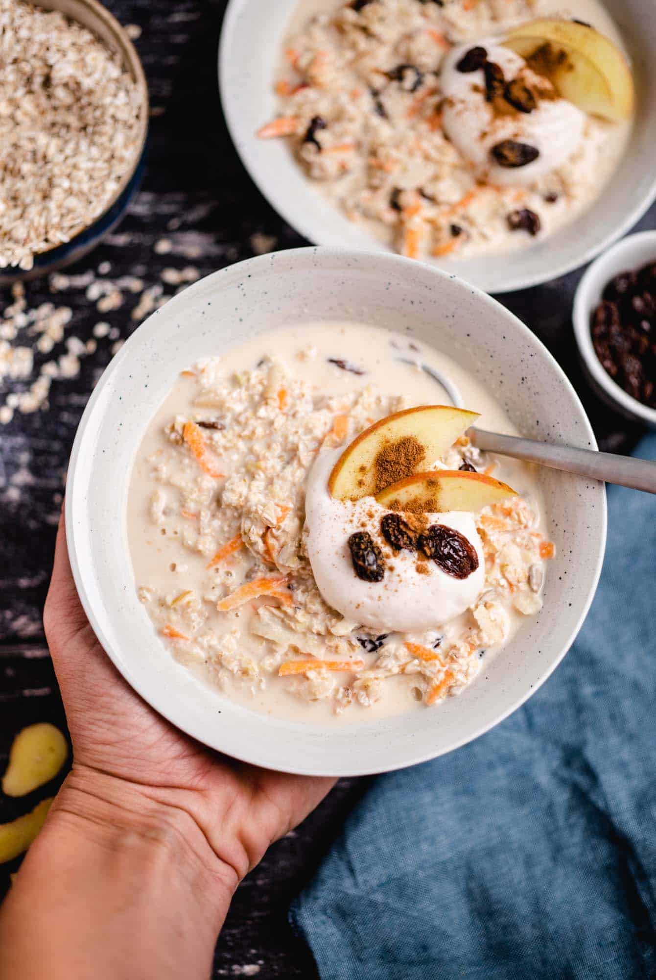 Vegan Bircher muesli recipe (10 minutes) — VEGANE VIBES
