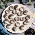 The vegan filled poppy seed cookies