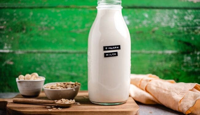 Einkorn milk make yourself (vegan)