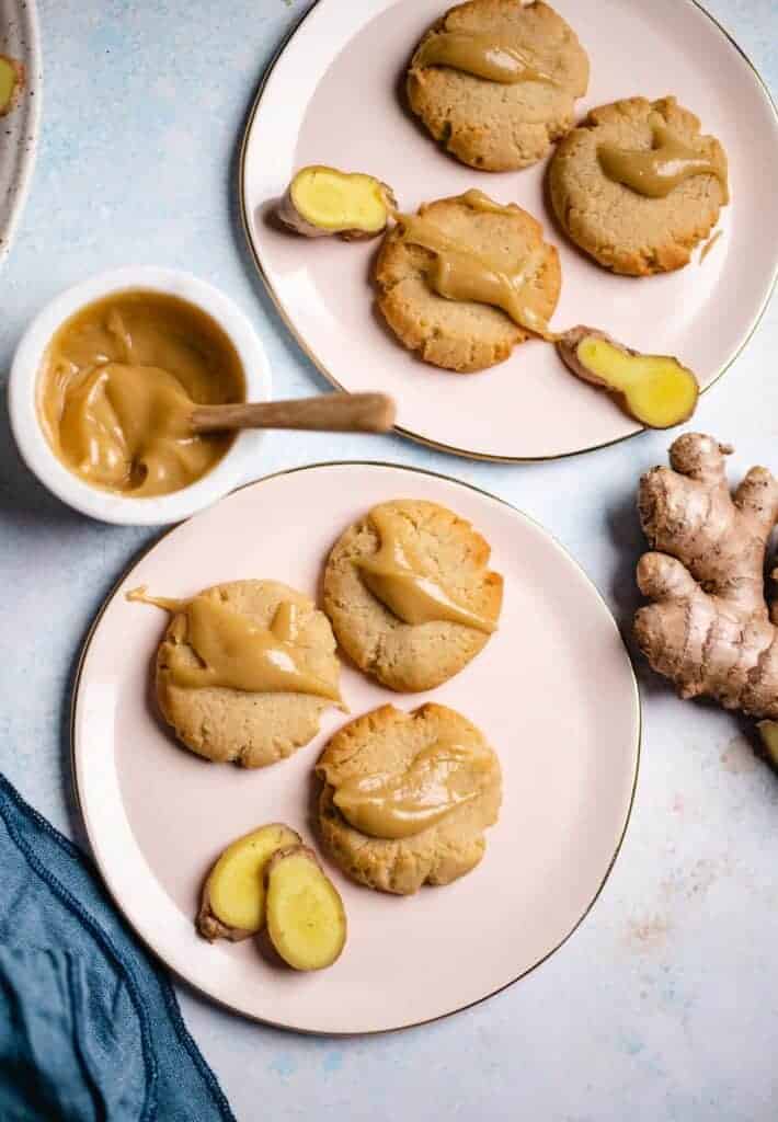 Ginger Tahini Biscuits (vegan)