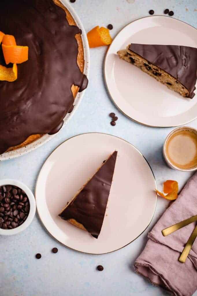 Chocolate orange cake (vegan) recipe