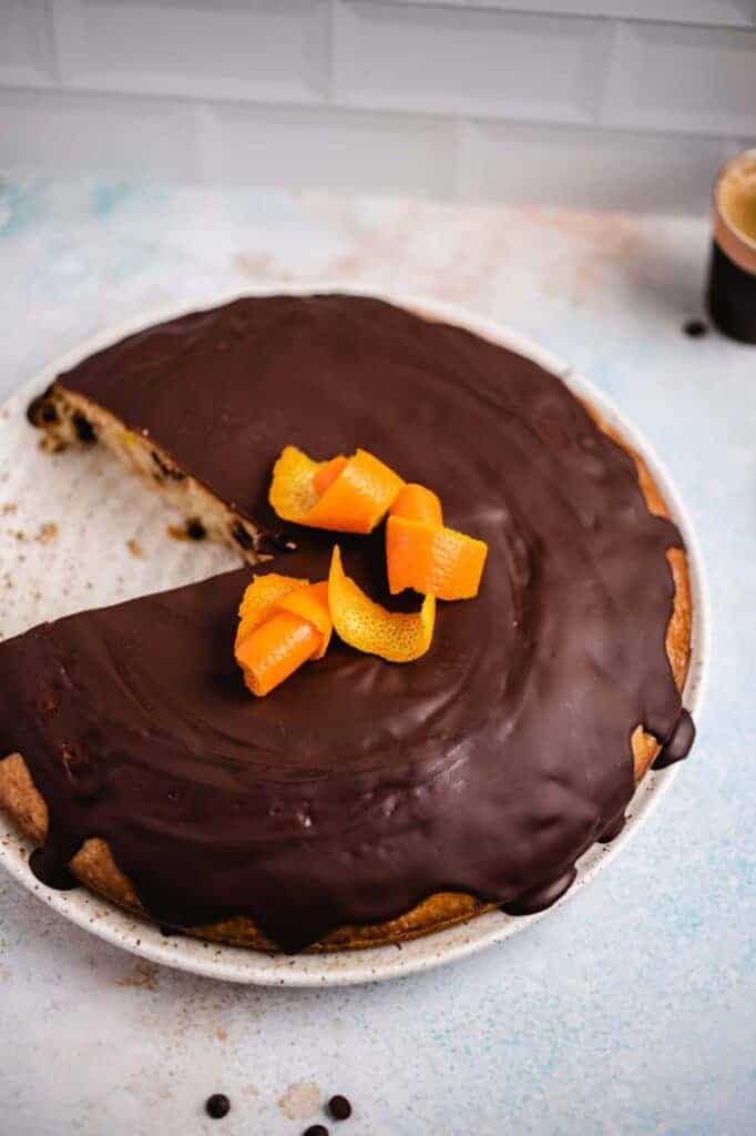 Chocolate orange cake (vegan) recipe