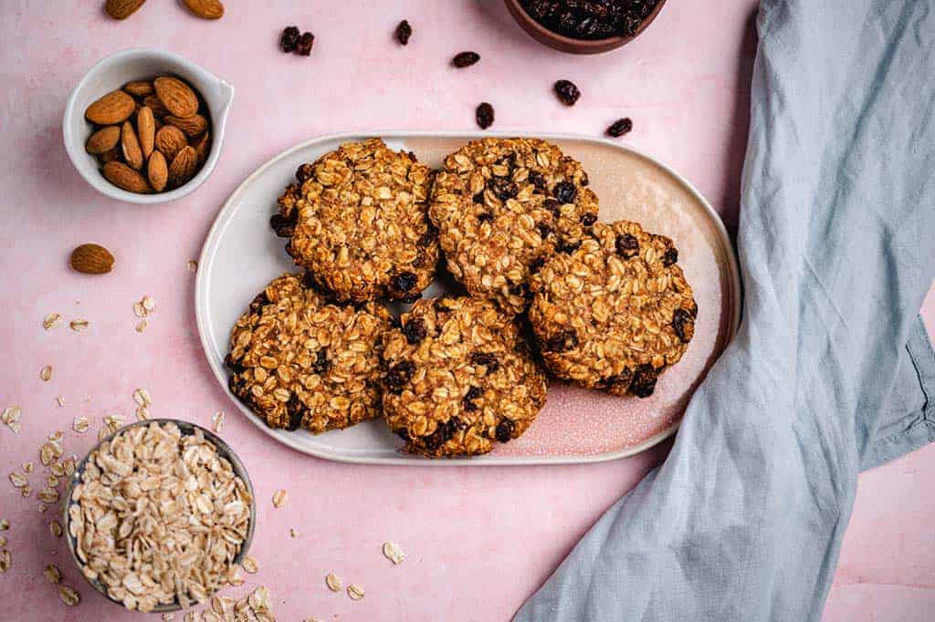Healthy breakfast cookies (Vegan)
